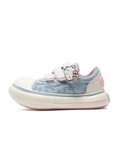 헬로키티 x 올드오더 벨크로 캔버스 스니커즈